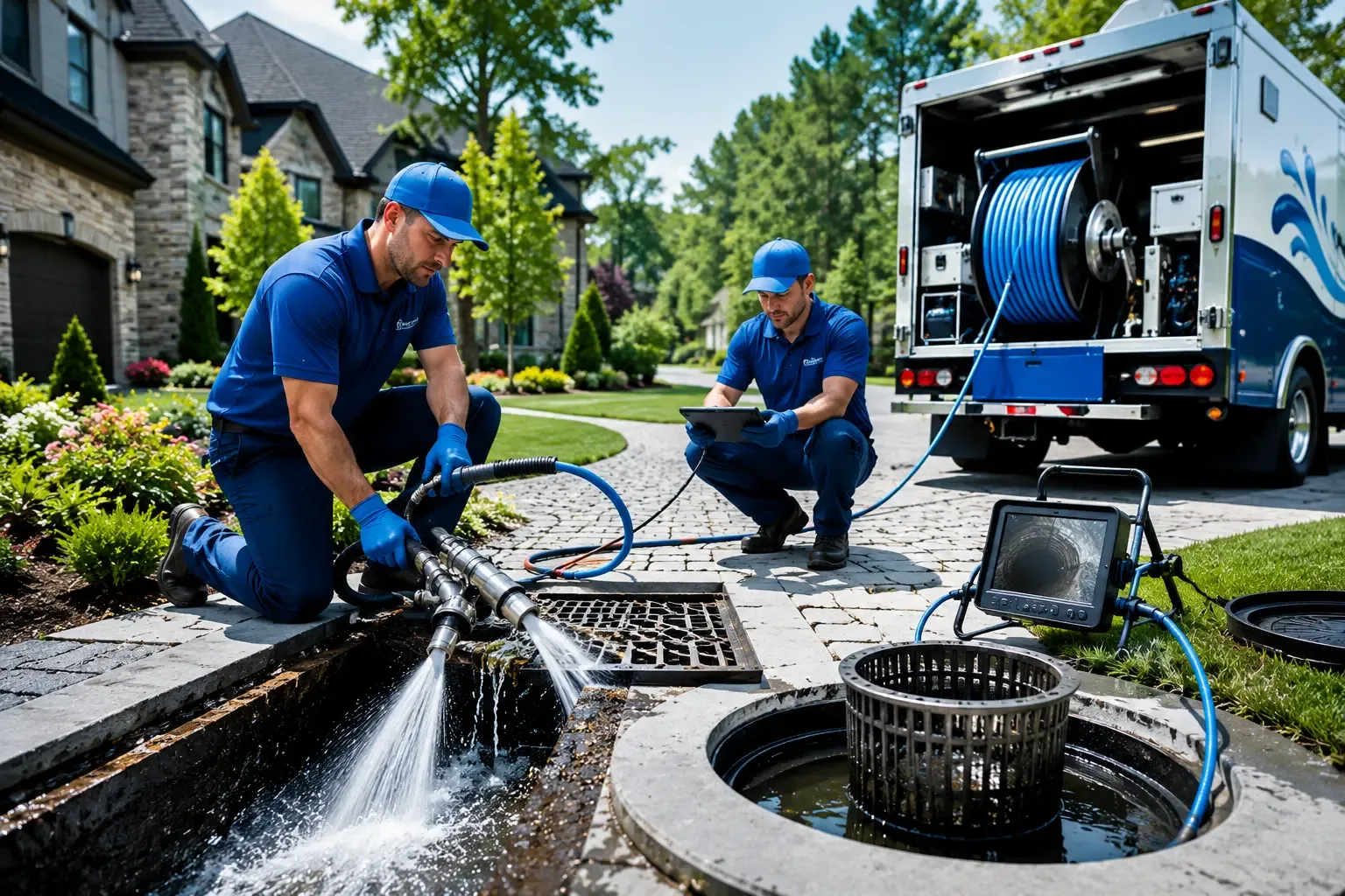 Local outdoor drain cleaning professionals in Minford, OH